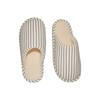 Fury Slippers Autumn and Winter Home Anti Slip Striped and Plush Warm Cotton Slippers