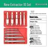 Wire Extractor Set for Broken Triangle Valve Taps, Rusty Screws with Sliding Thread Repair.