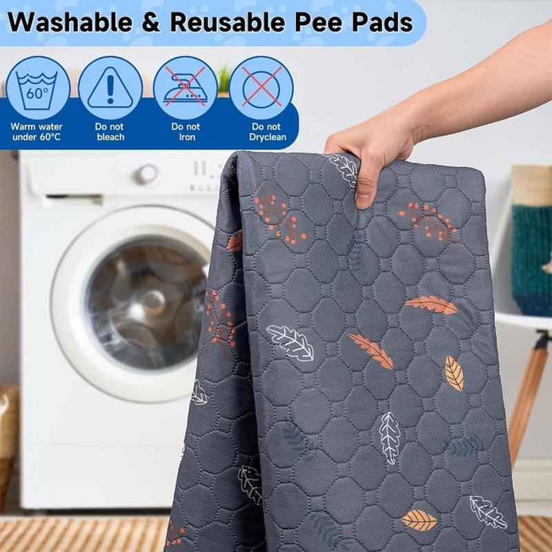 Guinea Pig Cage Lining Washable Pee Mats Reusable and Non slip Urinary Pad for Guinea Pig Cat Dog Bed small animal accessories