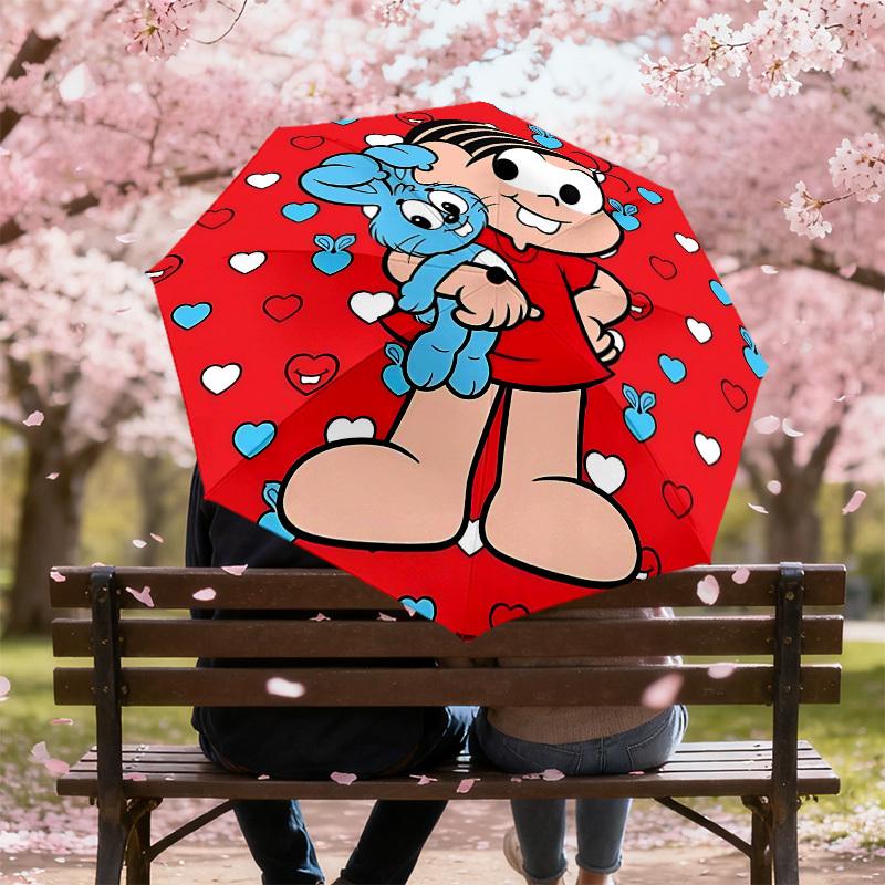 1PC Girl Mouse Umbrella-8-Rib Reinforced, Automatic Open, Lightweight & Durable, Cute Fashion Accessory for Outdoor, Beach or Casual Use, Beach Umbrel