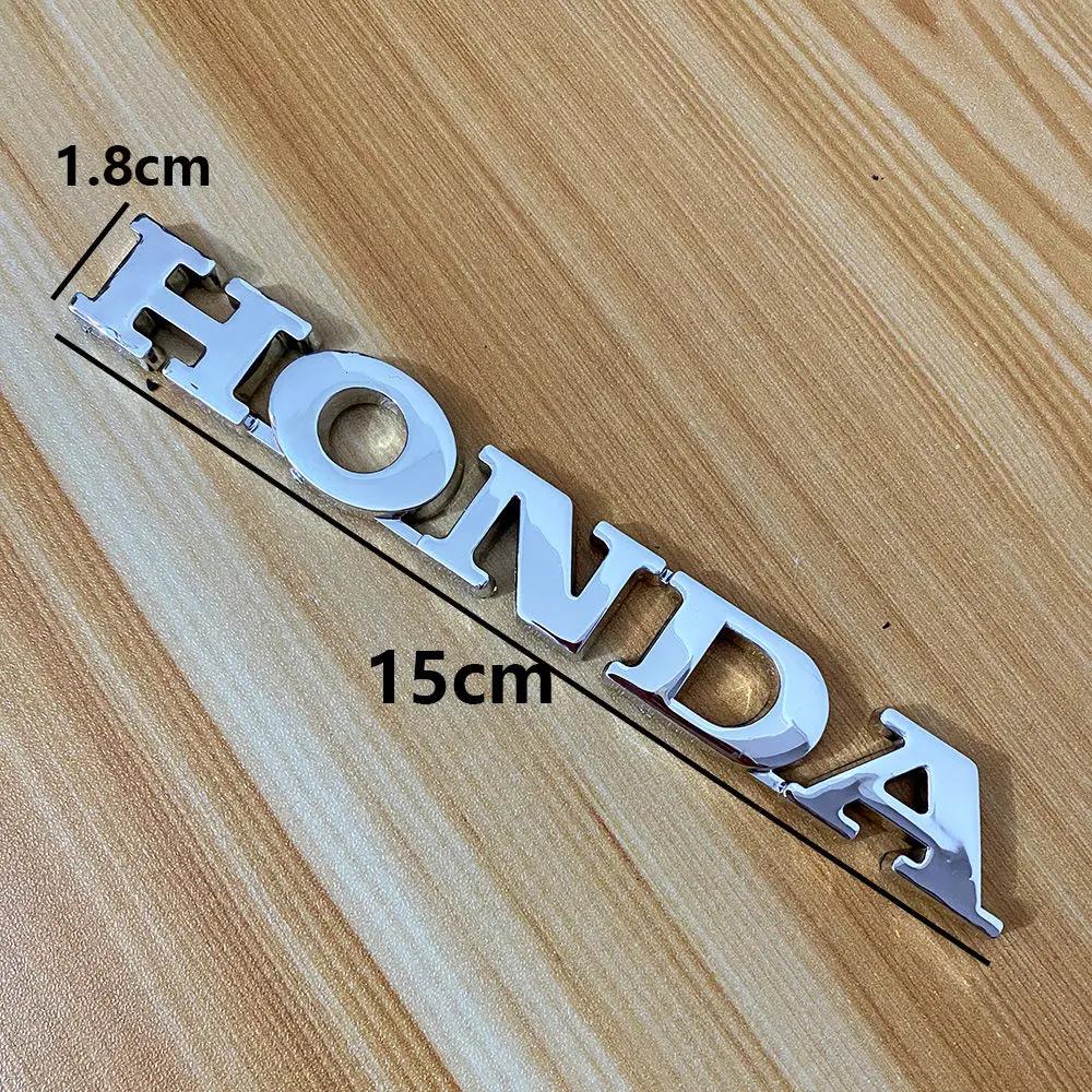 

Suitable for Honda Motorcycle Modification, Electroplating Plastic Car Logo Sticker Car Tail Letter Label Motorcycle Sticker