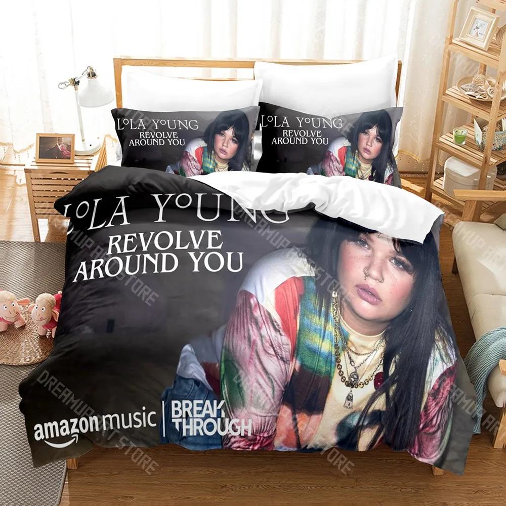 3D Print Lola Young Bedding Set Single Twin Full Queen King Size Bed Set Adult Kid Bedroom Duvetcover Sets