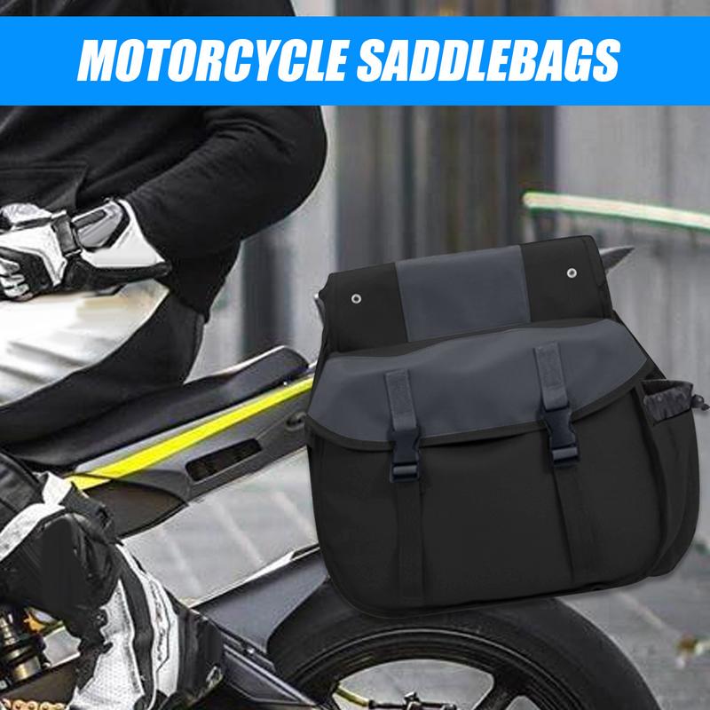 Cycling Double Side Rear Rack Bike Bag Waterproof Bicycle Rear Seat Carrier Bag Cycling Saddle Bag MTB Accessories