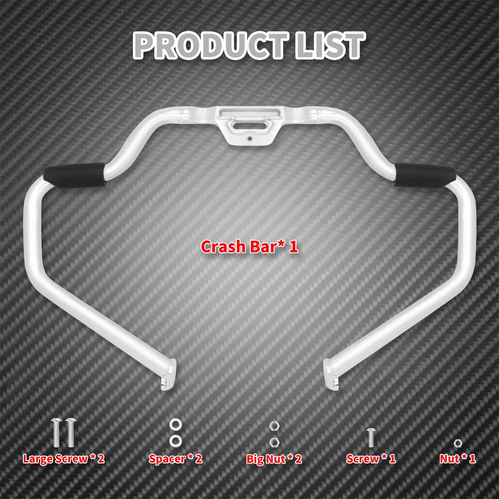 Motorcycle Highway Crash Bar Engine Guard Protector For Harley Softail Breakout Fat Bob Low Rider S FXLRS FXBR FLHC 2018-2024