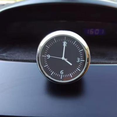 Mini Automobile Display Clock In Car Accessories Car Guage Decoration Hygrometer Clock Auto Ornament Thermometer Watch Mete I8C0