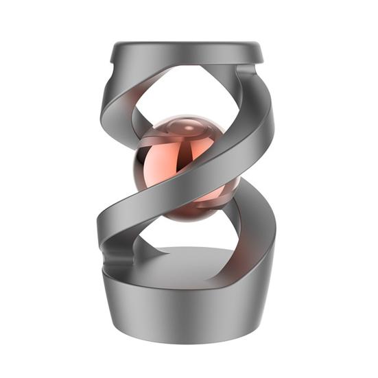 

Подвесной гироскопический спиннер, игрушка для снятия стресса, вращающийся на 360 градусов, металлический спиннер, украшение для домашнего офиса, рабочего стола, вращающееся украшение для детей и взрослых, подарок серый