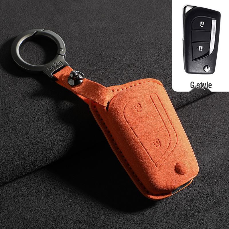 Premium Key Cover for Toyota Corolla, Levin, Rui Fang, CHR, and Highlander Models