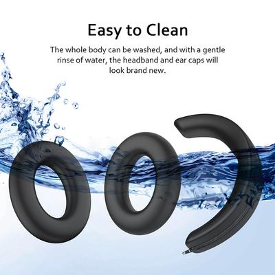 Silicone Headset Case Earphone Protector Earpads Headbeam Sleeve Headset Sleeve Replacement for Sennheiser MOMENTUM 4 Headphones