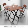 Square Folding Dining Table