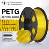 CMYKSUPPLIES 1.75mm PETG 3D Printer Filament CN plug (adapter included)