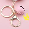 Mini Fidget Toy Lovely Portable Funny Cat Paw Push Fidget Game Keychain for Children