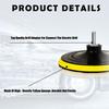 GKmow Car Polisher Buffer Drill Polishing Pad Set 4.95" Imitation Wool Fiber Polishing