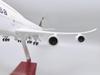 Airplanes Decoration 47CM Luthansa Airlines B747 Aircraft Model Plane B747 Collection Plane With Landing Geal Build Display Gift