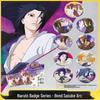 Naruto Card Game: Tin Badge Series 5 - Sasuke Uchiha Edition, Anime Merchandise Full Box