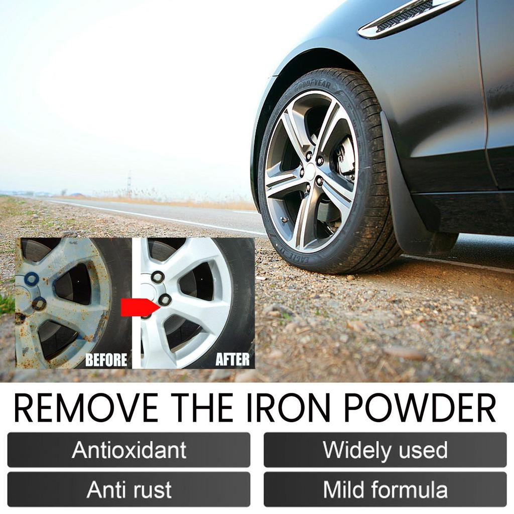 Multi-Function Rust Remover & Penetrating Oil - Tire, Rim & Metal Cleaner with Anti-Rust & Lubrication for Loose Screws