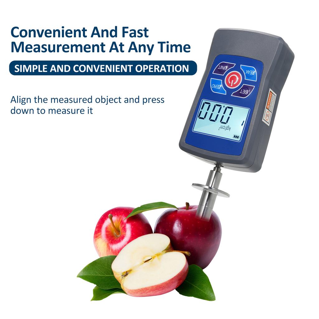 GY-M30 Digital Fruit Hardness Tester Meter Mini Fruit Penetrometer Durometer with Range 0.4 To 30