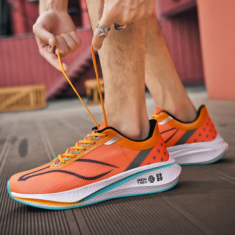 

3C кроссовки мужские красный кролик 6pro амортизация сверхлегкие профессиональные осенне-зимние дышащие для детей старшего возраста молодежные летающие спортивные для бега 44