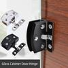 Hardware Display Cabinet Cabinet Hinge Cupboard Clamp Glass Hinge Glass Clamp Glass Clip Door Hinge