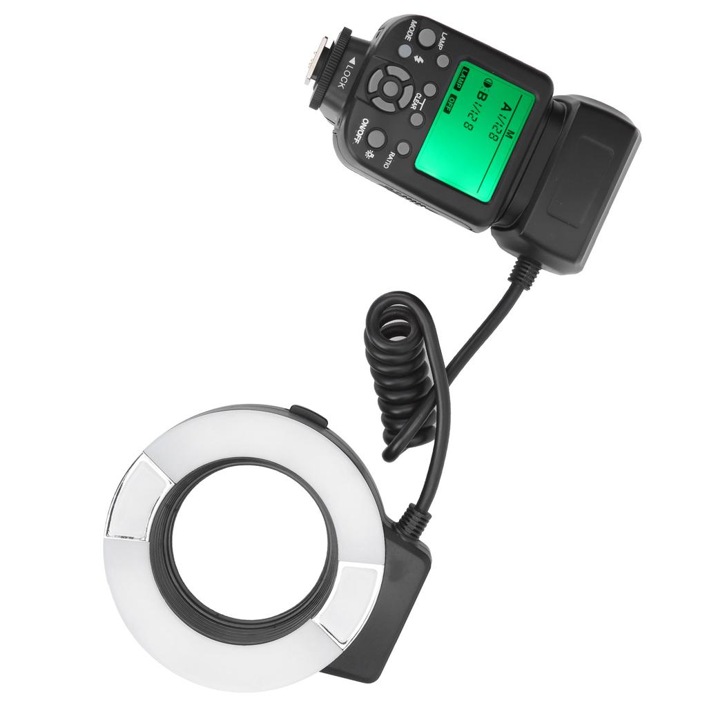 TTL Ring Shape Macro Flash Camera Flashlight Auto Focus with Adapter Ring Fit for Nikon