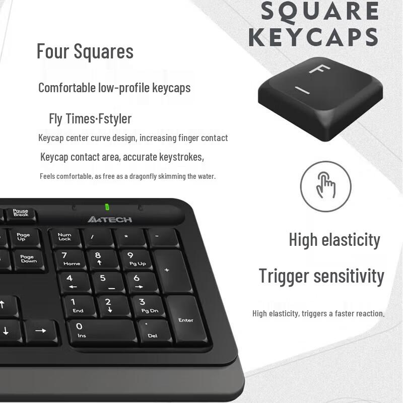 A4TECH FK10 Wired Office Keyboard
