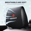 2026 Hot For Renault Hub Caps Car Headrest Cover Seat Head Pillow Neck Headrest Cover For Renault RS Clio Megane 2 3 4 Captur Tr