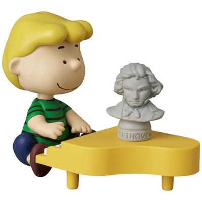 Medicom Toy UDF Ultra Detail Figure 871 PEANUTS SCHROEDER PIANO Approximately 71mm Complete Figure No. & (RENEWAL Ver.) Tall, Non-Scale, Painted,