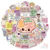 50Pcs/Set Funny Healing Phrase Series 01 Shiny Stickers DIY Fashion Waterproof Doodle Decals Stickers