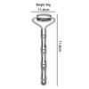 Heart-Shaped Stainless Steel Gua Sha Board for Facial Firming and Lifting Massage – Large Size, Multifunctional Fascia Tool.