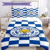 City Football Club Printed Pattern Duvet Cover Set – includes 1 duvet cover and 2 matching pillowcases Bedroom decor Christmas gifts