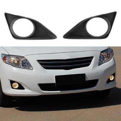 L/R Lower Bumper Fog Lamp Grille Light Bezel Cover 81482-02070 81481-02080