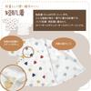 Skip House Bear Print Organic Cotton Newborn Set Baby Perfect as a Baby Shower Gift Undershirts, 5-Piece (Combined Shorts/Heart Pattern/50-60cm)
