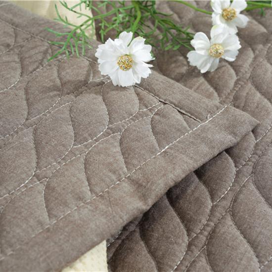 Scandinavian Style Solid Colour Striped Cotton Sofa Cushion All-season Universal Non-slip Window Cushion Sofa Cover Sitting Cushion Sofa Towel
