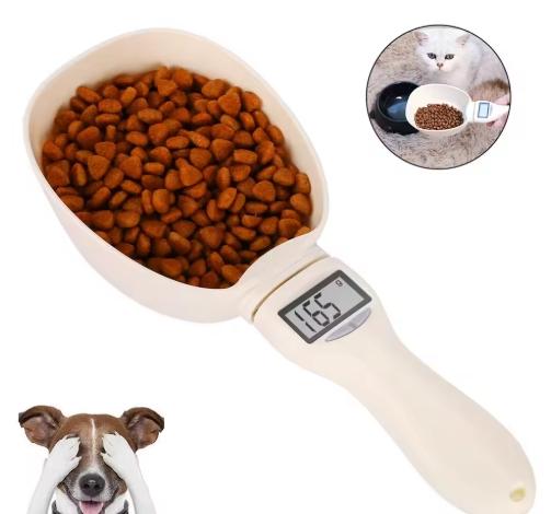Fine weighing, suitable for cats and dogs food measuring spoon kitchen digital scale pet food measuring spoon scale