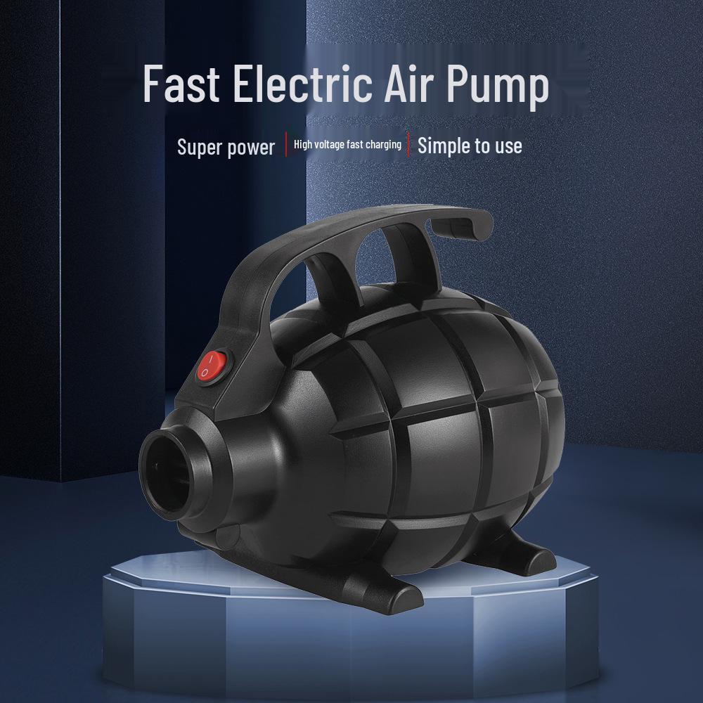 High Power 600W Electric Air Pump for Inflatable Beds, Tents, and Yoga Mats 318 European Standard