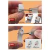 Steel Triangular Scribing Cutter Curved Edge Panel Line Tool Plastic Engraving Tool  Flash Removal