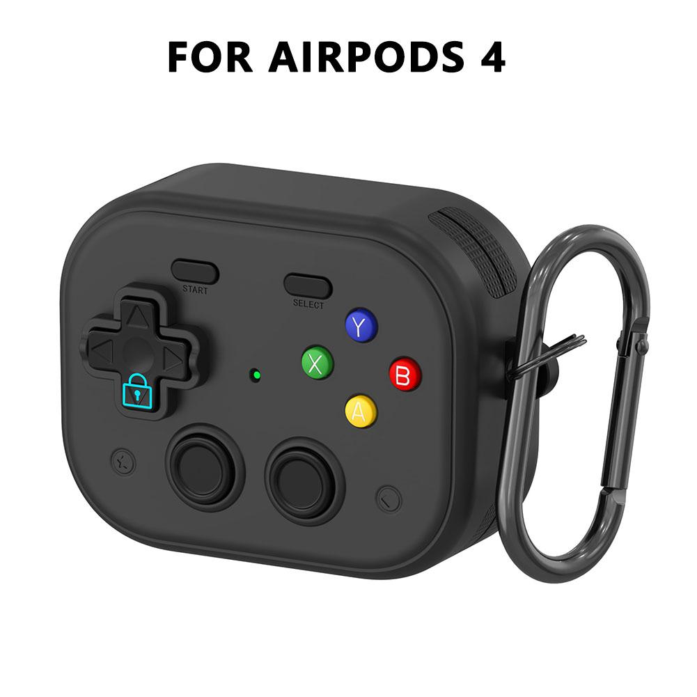 3D Game Console Protective Case For AirPods Pro 3 Cases Cover Liquid Silicone Design Earphone Protective Case With Cleaner Kit
