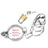 3 Sizes Metal Cage Lock Ring with Belt