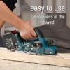 Makita Industrial Brushless Rechargeable Electric Woodworking Planer with Lithium Battery