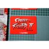 Used 90's Street Fighter II Ice Bar Bag Secret Battle Card