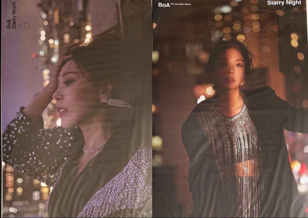 

[USED] BoA Korean album Starry Night bonus poster