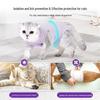 Breathable Post-Sterilization Pet Suit - Easy On/Off, Anti-Lick Weaning Clothes for Cats