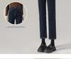 Women's High-Waist Elastic Straight Jeans, Spring/Autumn 2025 - Slimming 8/9-Length Cigarette Pants