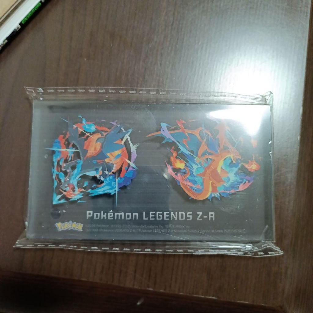 [USED] Pokemon Legends ZA Bonus Double-Layer Acrylic Block LEGENDS Z-A XY