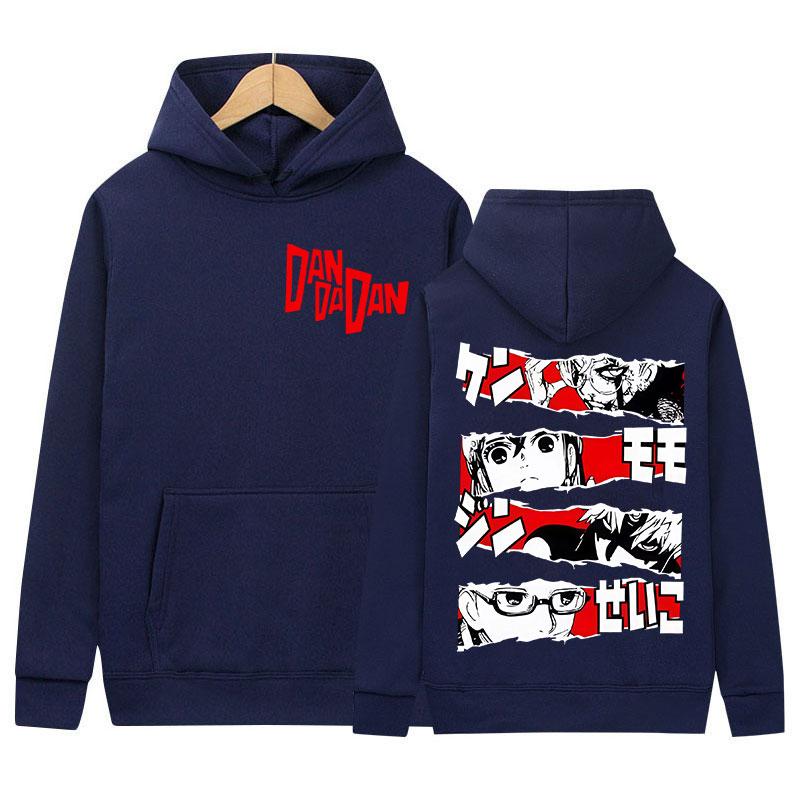 Anime Dandadan Okarun Dan Da Dan Graphic Hoody Men Women Clothing Fashion Harajuku Sweatshirt Casual Oversized Long Sleeve Hoody