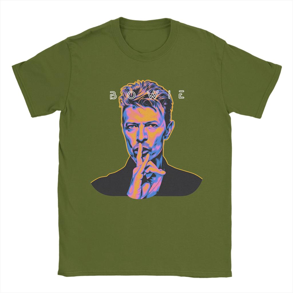Ddavid Bbowied Shhh TShirt Summer Cotton TShirts For Adult Trending Print Tee Shirt Short Sleeve YK Fun Tees