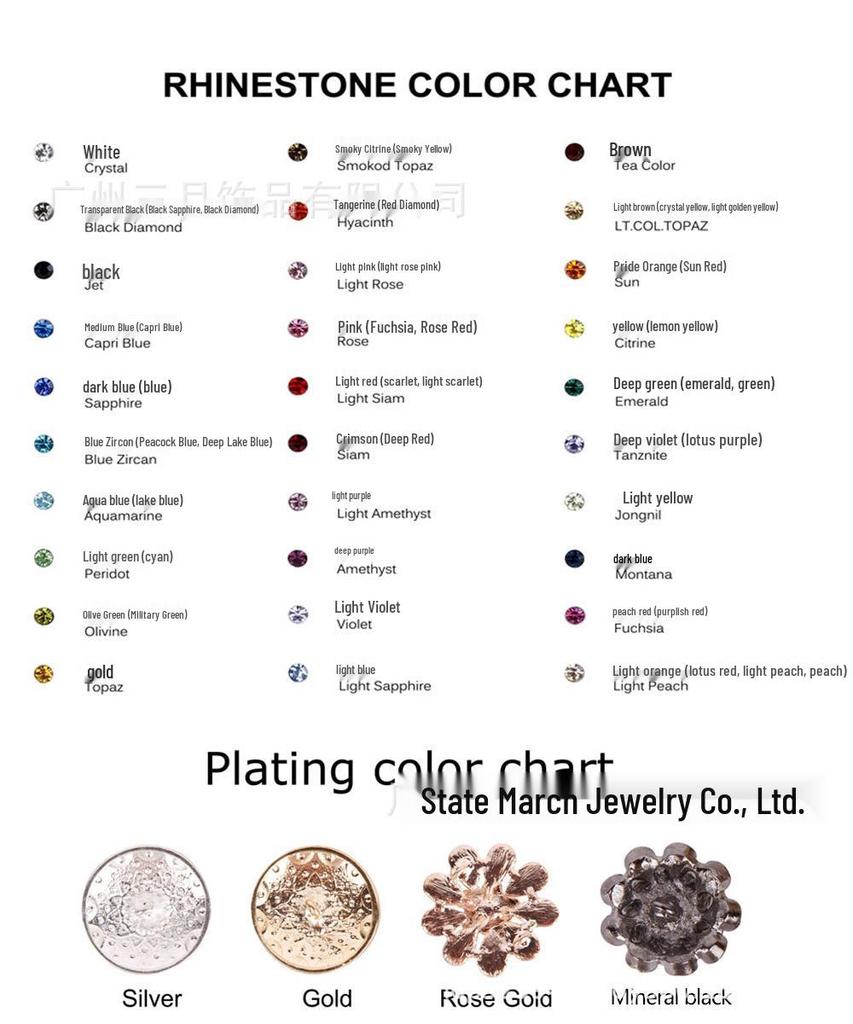 Teardrop Rhinestone Fancy Claw Tassel Chain - DIY Jewelry & Evening Dress Accessory