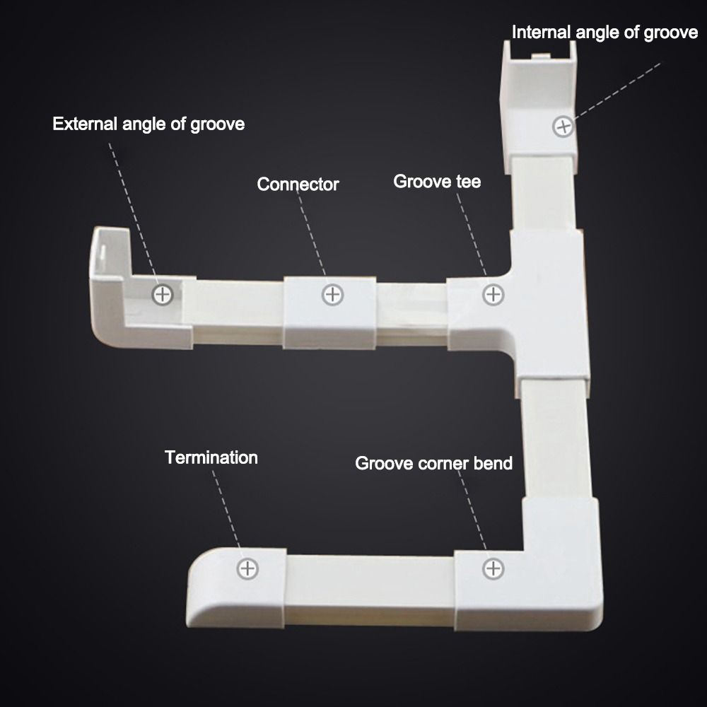 Dust-proof Junction Box Power Cable Protector Wire Protection Cover Wire Organizer Wire Box