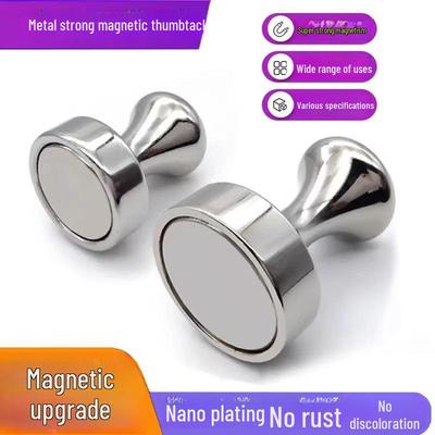 Robuste magnetische Reißzwecken aus Metall für Kühlschränke, Kalligraphie, Malerei und Filztafeln