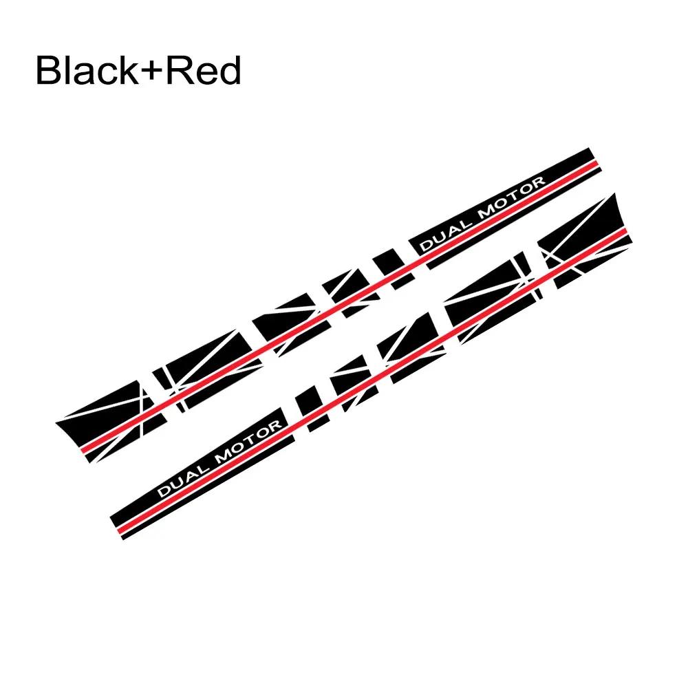 For Tesla Model Y Car Door Side Stickers PVC Decals Decoration Decal Waterproof Vinyl Film Auto Exterior Styling Car Accessories