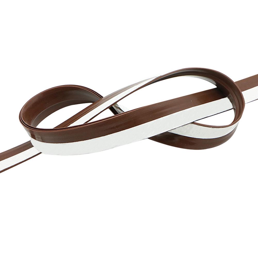 Self-adhesive Silicone For Bathroom Washroom Seal Strip Draft Stopper Threshold Seals Stickers